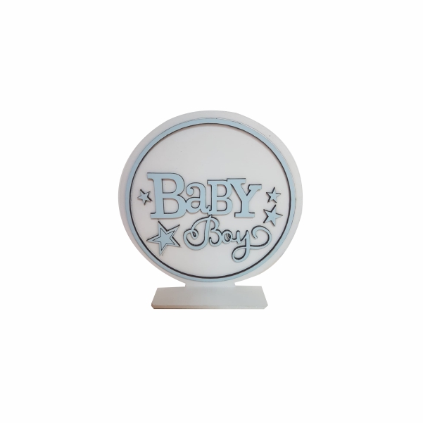 Placa Baby Boy